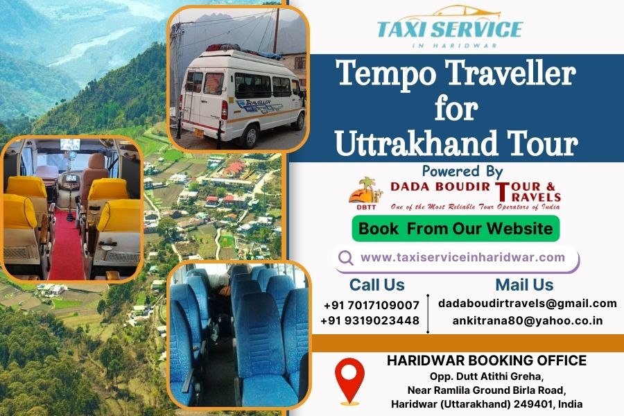 Tempo Travel for Uttrakhand Tour