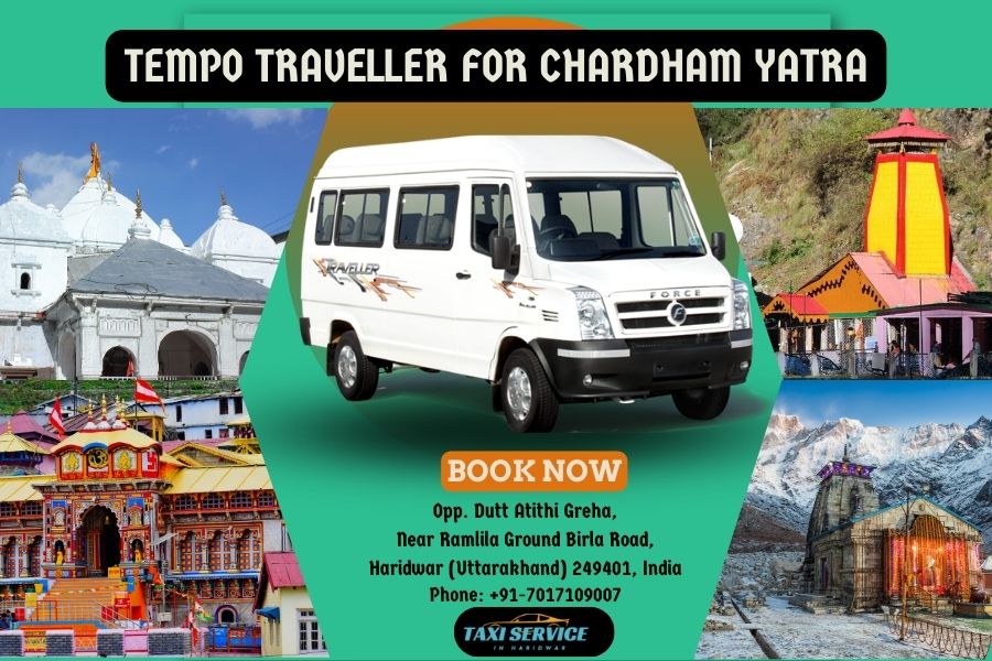 Tempo Traveler for Chardham Yatra