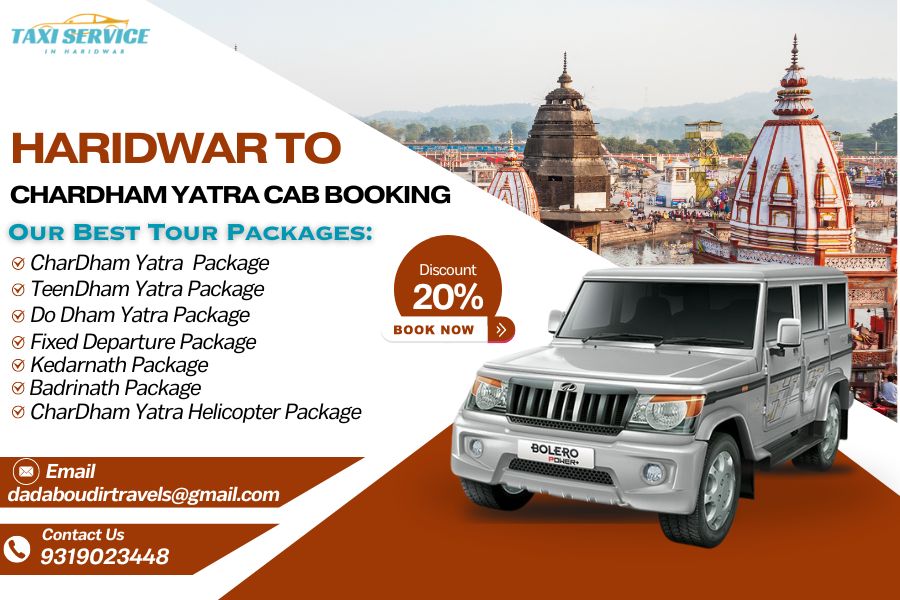 Haridwar to Chardham Yatra Cab Booking